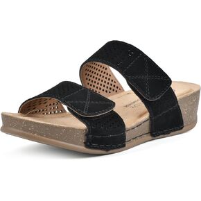 WHITE MOUNTAIN Women's Ferula Mini Wedge Sandal