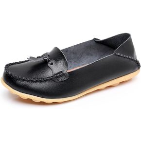 VenusCelia Women's Decoration Comfort Walking Flat Loafer
