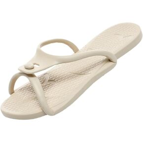 Epsion Shower Shoes Quick Dry Non-Slip Bathroom Slippers for Men Women Dorm Home Slides Travel Portable Folding Slippers