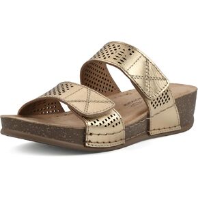 WHITE MOUNTAIN Women's Ferula Wedge Sandal