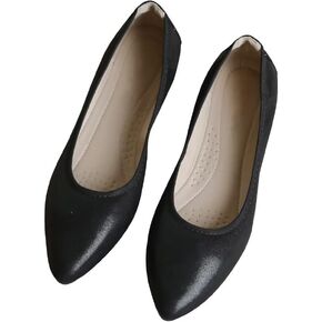 Stunner Womens Foldable Pointed Toe Ballet Flats Rhinestone Loafers Fashion Flats