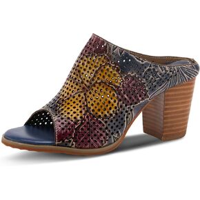 L'Artiste by Spring Step Stylin Navy Multi EU 42 (US Women's 10.5-11) M