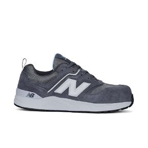 New Balance Women's Composite Toe Elite Lite EH Industrial Shoe, Magnet Whispy Blue, 8 Wide