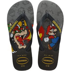 Havaianas Women's Mario BROS Sandal Steel Grey Flip Flop, 13