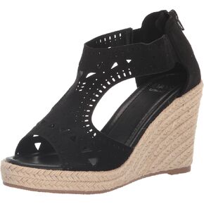 EVANS Women's Sandal Wedge Honey