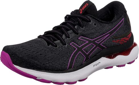 ASICS Gel Nimbus 24 Women's Shoes Running Athletic Training Sport Gym (Black/Orchid, us_Footwear_Size_System, Adult, Women, Numeric, Medium, Numeric_9) in Saudi Arabia