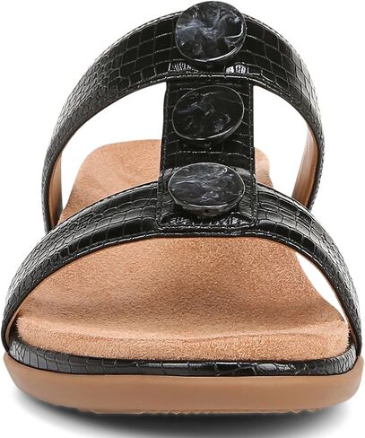 Vionic Serra Women's T-Strap Slip-on Supportive Sandal in Saudi Arabia
