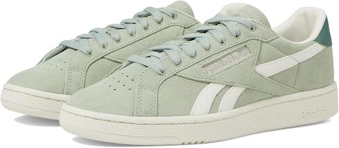 حذاء Reebok Club C Grounds UK Vintage Green/Chalk/Trek Green للرجال 7، مقاس متوسط ​​للنساء 8.5 in Kuwait