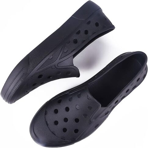 Clogs Black Women,Work Shoes,Women Slip Resistant Nurse Shoes,Slip On Slides Beach Shoes in Saudi Arabia