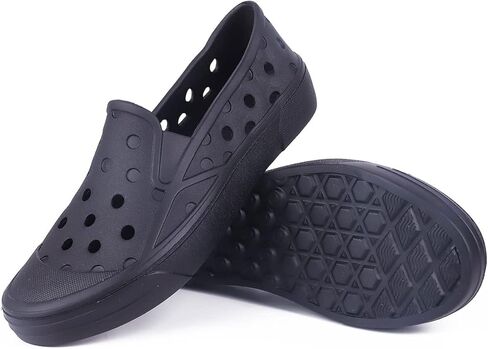 Clogs Black Women,Work Shoes,Women Slip Resistant Nurse Shoes,Slip On Slides Beach Shoes in Saudi Arabia