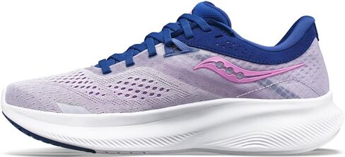 Saucony Women's Ride 16 Sneaker, Mauve/Indigo, 11.5 in Saudi Arabia