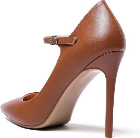 SAMMITOP Women's Pointed Toe Mary Jane Pumps High Heel Shoe with Ankle Strap in Saudi Arabia
