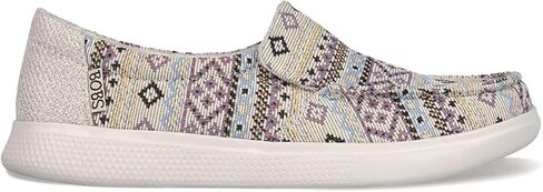 Skechers BOBS Women's 114373 Loafer, Natural Multi, 5.5 in Saudi Arabia