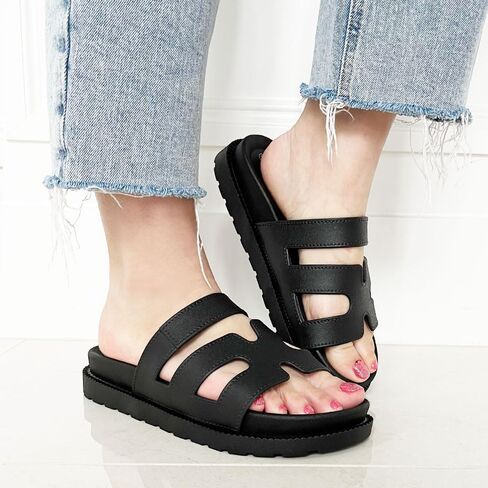 Gino-24 Comfortable Flat Sandals for Women in Saudi Arabia