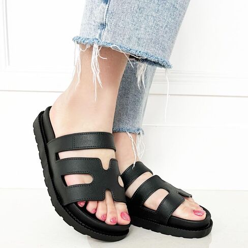 Gino-24 Comfortable Flat Sandals for Women in Saudi Arabia