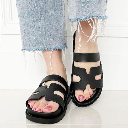 Gino-24 Comfortable Flat Sandals for Women in Saudi Arabia