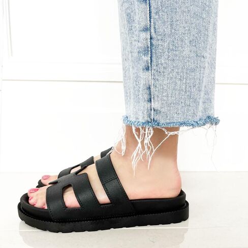 Gino-24 Comfortable Flat Sandals for Women in Saudi Arabia