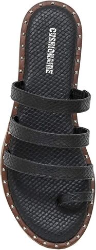 CUSHIONAIRE Women's Tess toe loop thong sandal +Memory Foam in Saudi Arabia