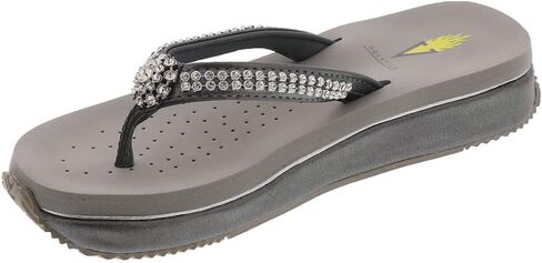 VOLATILE Women's Sol Slip-On Thong Wedge Sandal in Saudi Arabia
