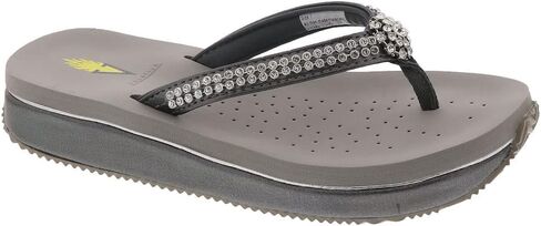 VOLATILE Women's Sol Slip-On Thong Wedge Sandal in Saudi Arabia