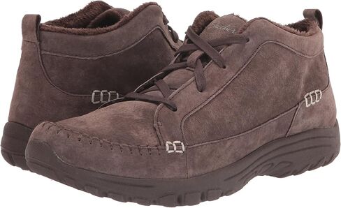 حذاء شوكا للكاحل للسيدات من Skechers Modern Comfort مصنوع من الجلد السويدي in Saudi Arabia