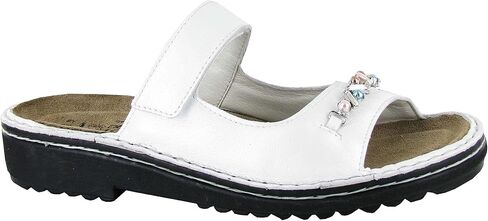 NAOT Footwear Women's Johanna Sandal Pearl White Lthr 8 M US in Saudi Arabia