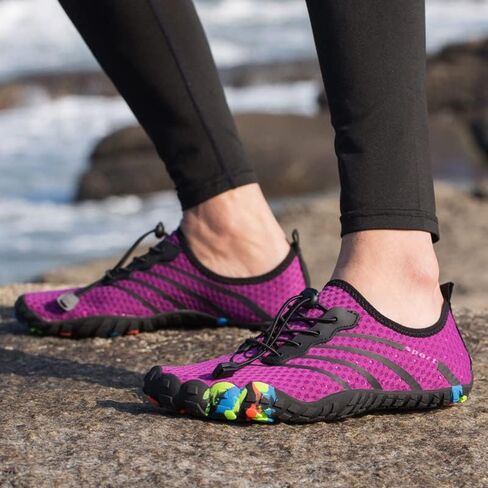 New Men's and Women's Beach Shoes Quick-Drying Shoe Couple's Outdoor Swimming Five-Finger Shoes Wading Upstream Shoes Snorkeling Water Skiing Shoes in Saudi Arabia