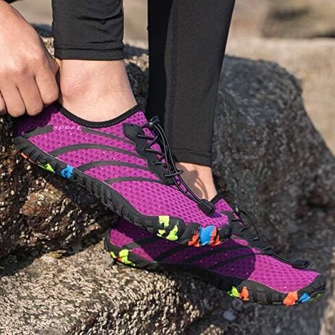 New Men's and Women's Beach Shoes Quick-Drying Shoe Couple's Outdoor Swimming Five-Finger Shoes Wading Upstream Shoes Snorkeling Water Skiing Shoes in Saudi Arabia
