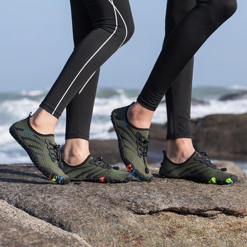 New Men's and Women's Beach Shoes Quick-Drying Shoe Couple's Outdoor Swimming Five-Finger Shoes Wading Upstream Shoes Snorkeling Water Skiing Shoes in Saudi Arabia
