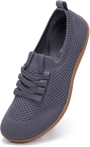 Frank Mully Womens Walking shoes Wide Toe Box Barefoot Shoes Knitted Fashion Sneaker with Arch Support in Saudi Arabia