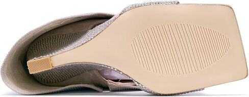 المرأة أحجار الراين أضعاف فوق القرش قفل الأحذية إسفين ساحة مفتوحة اصبع القدم الجانب سستة بريق منتصف العجل حذاء من الجلد موضة الجوارب الصيف سباركلي in Kuwait