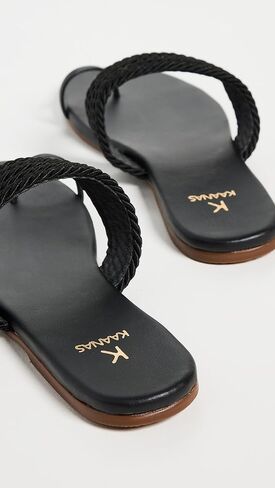 صنادل بانديراس بحلقة أصابع القدم للسيدات من KAANAS in Kuwait