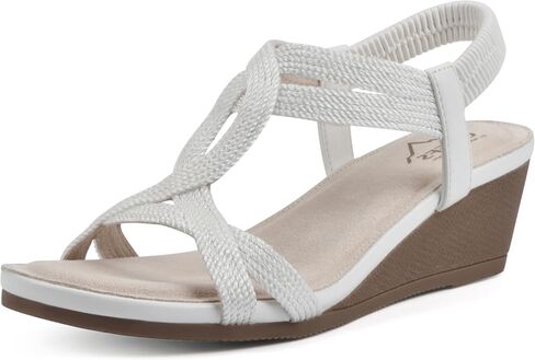 CLIFFS BY WHITE MOUNTAIN Women's Candelle Wedge Sandal in Saudi Arabia