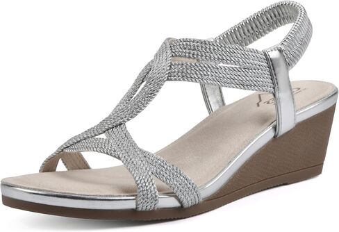 CLIFFS BY WHITE MOUNTAIN Women's Candelle Wedge Sandal in Saudi Arabia