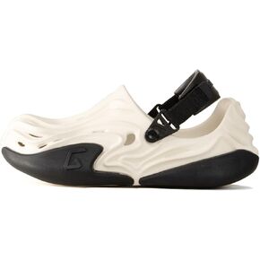 GOTO Unisex-Adult Echo Clogs, Comfort Fashion Wavy pattern Shoes for Womens Mens