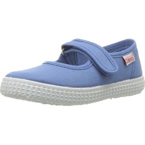Cienta Kids Shoes 56000 – Ideal for Infants/Toddlers/Little Kids – Canvas Lining – Rubber Outsole - Washable Washed Denim 28 (US 10.5 Little Kid) M
