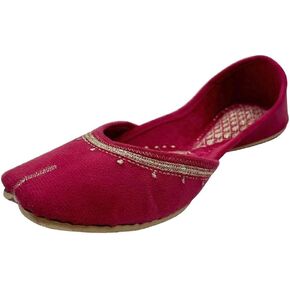 Women Flat Ballerina Comfortable Punjabi Jutti Khussa Shoes Ethnic Loafers Pumps