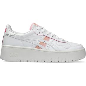 ASICS Women's JAPAN S PF Sportstyle Sneaker, 7, WHITE/LOTUS PINK