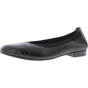 David Tate Womens Nicole Suede Cap Toe Ballet Flats