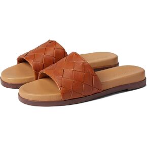 Madewell womens Palmer Slide in Woven Leather