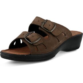 Flexus Women's Decca Slide Sandal Tan EU 39 / US 8.5