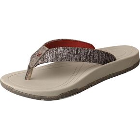 Twisted X Women's Sandal made with with Merino Wool, Dark Grey, 8 M
