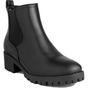 Sugar Women's Kacee Mid Calf Chunky Heel Lace Up Fashion Boots