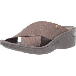 Bzees Womens Desire Wedge Sandal