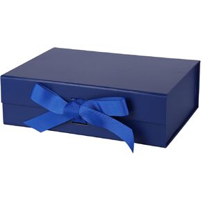 Gift Box with Lids 13"x9"x4" Magnetic Gift Box with Lid and Ribbon for Presents,for Christms,Mother's Day, Birthdays, Bridal Gifts,Weddings wraps gifts
