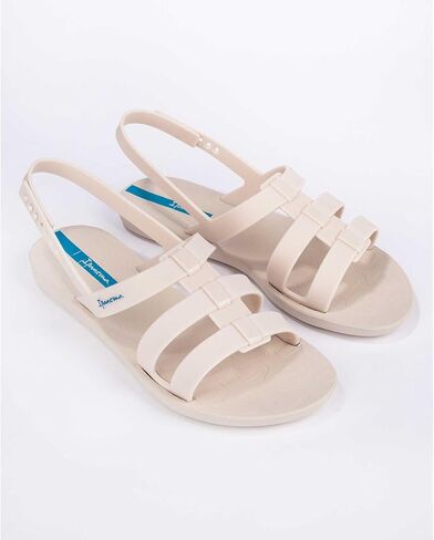 صنادل نسائية من Ipanema Style - صنادل مسطحة مع حزام خلفي قابل للتعديل، صنادل بأشرطة للنساء، صنادل PVC للنساء، أحذية مقاومة للماء، سهلة التنظيف in Kuwait