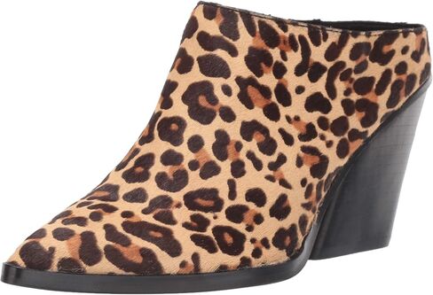 Dolce Vita Women's Mule, Dark Leopard Calf Hair, 8 in Saudi Arabia