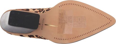 Dolce Vita Women's Mule, Dark Leopard Calf Hair, 8 in Saudi Arabia