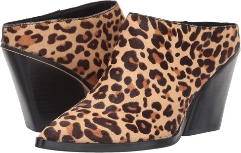Dolce Vita Women's Mule, Dark Leopard Calf Hair, 8 in Saudi Arabia