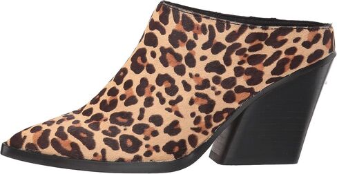 Dolce Vita Women's Mule, Dark Leopard Calf Hair, 8 in Saudi Arabia